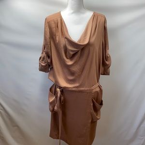 BCBG MAXAZRIA - slouchy pocket dress